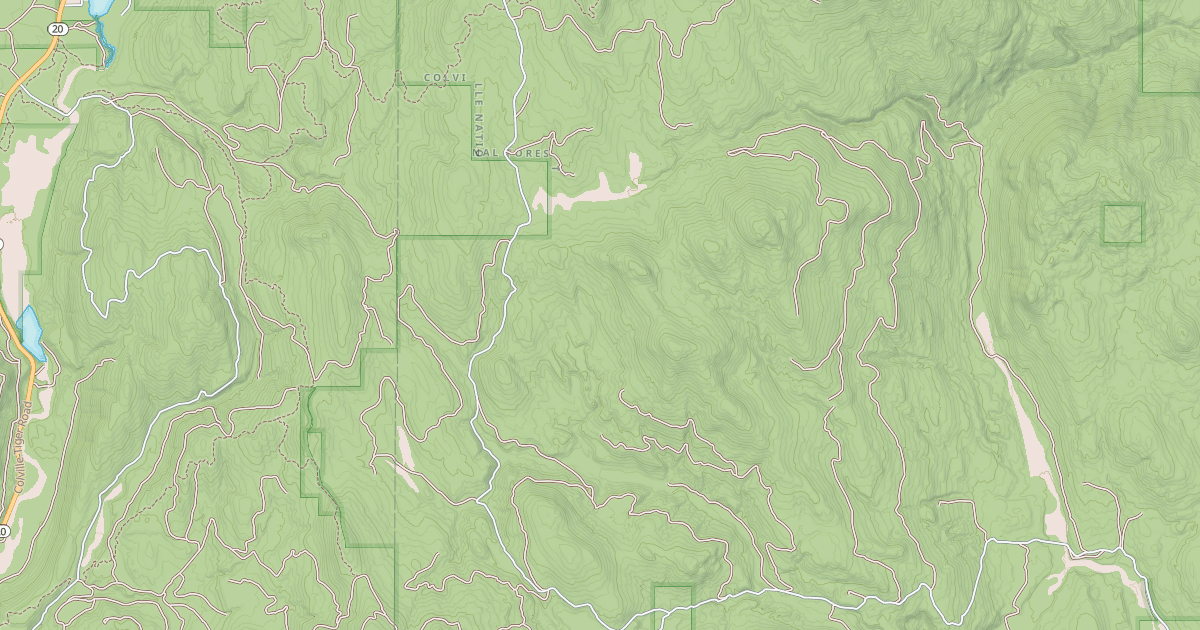 Map preview of TACOMA DIVIDE