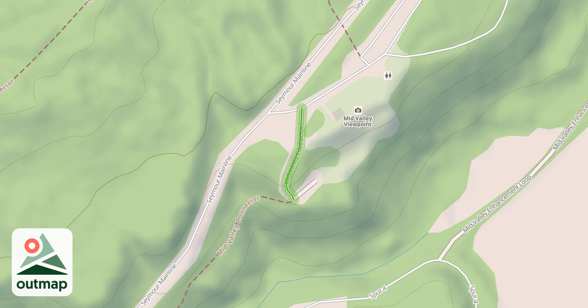 Map of Mid-Valley Connector