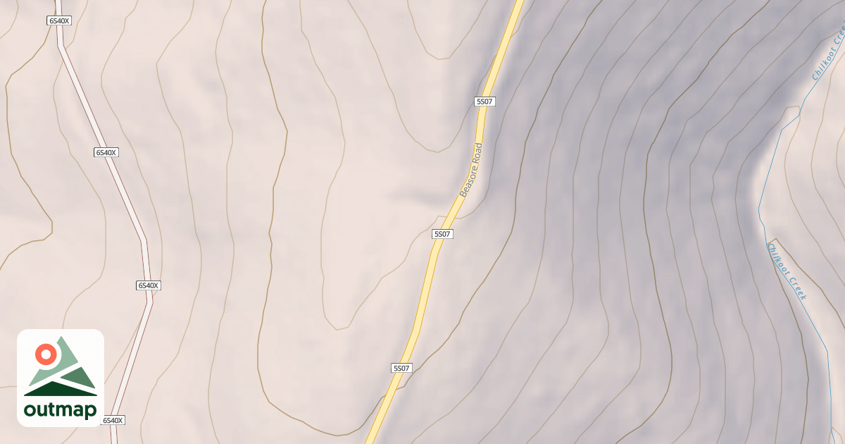 Map of BEASORE RD T9