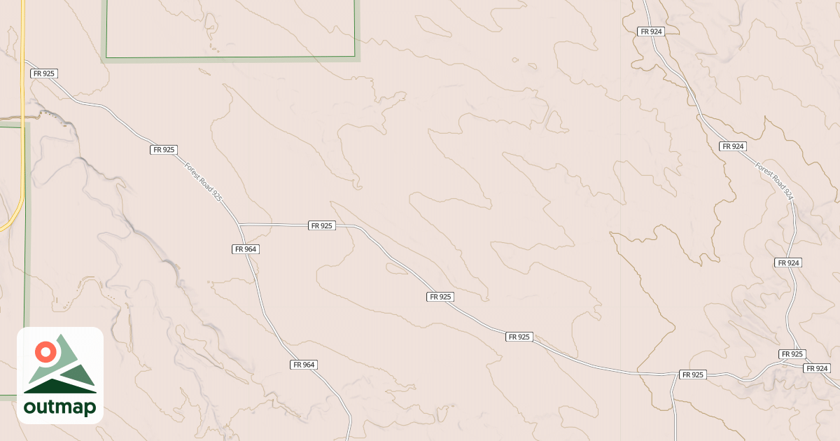 Map of PRAIRIE DOG