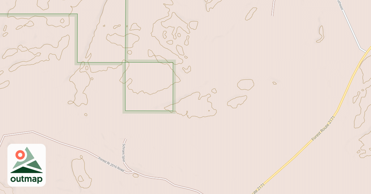 Map of SCHRAM SPUR C