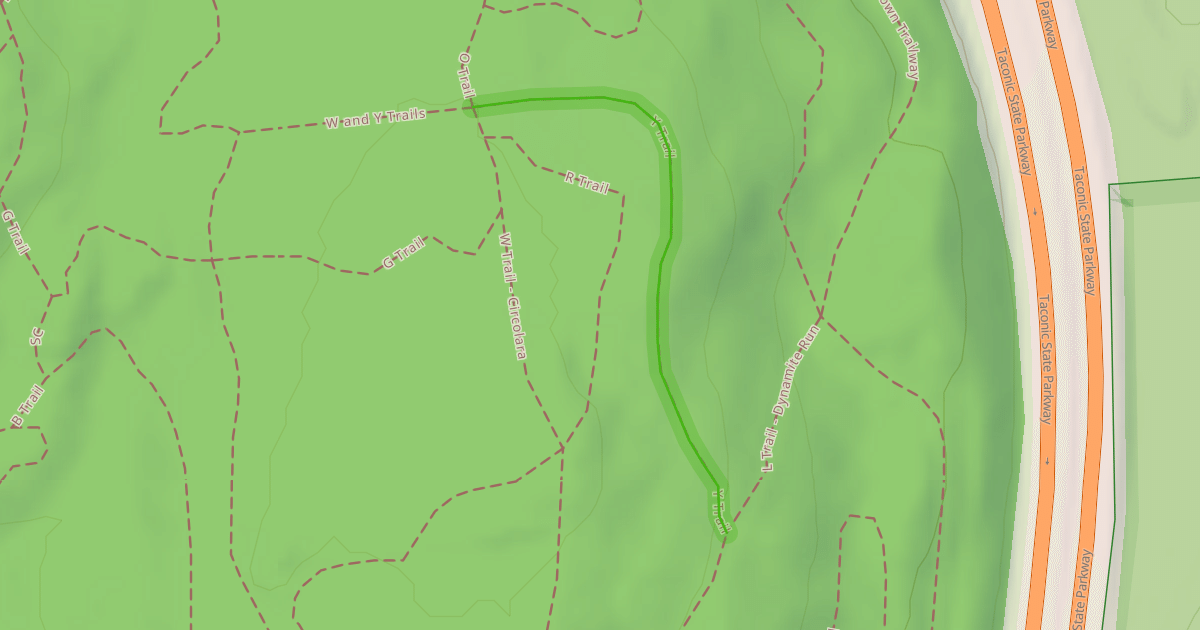 Map preview of Y Trail