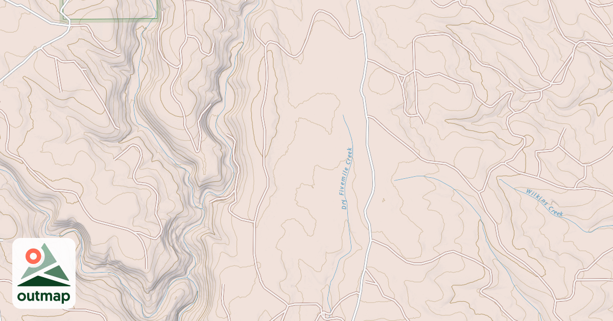 Map of USFS Motor Vehicle Use Map Roads {4B3914EC-14EE-455C-8AC9-BC489E263EFE}