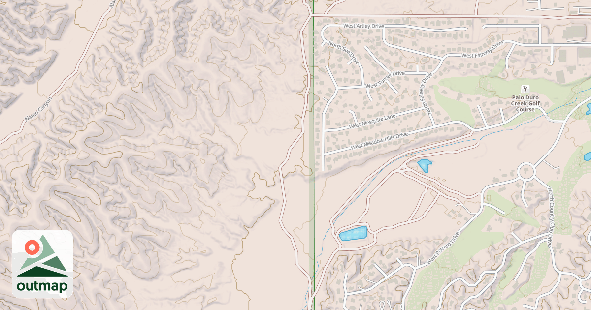 Map of MEADOW HILLS