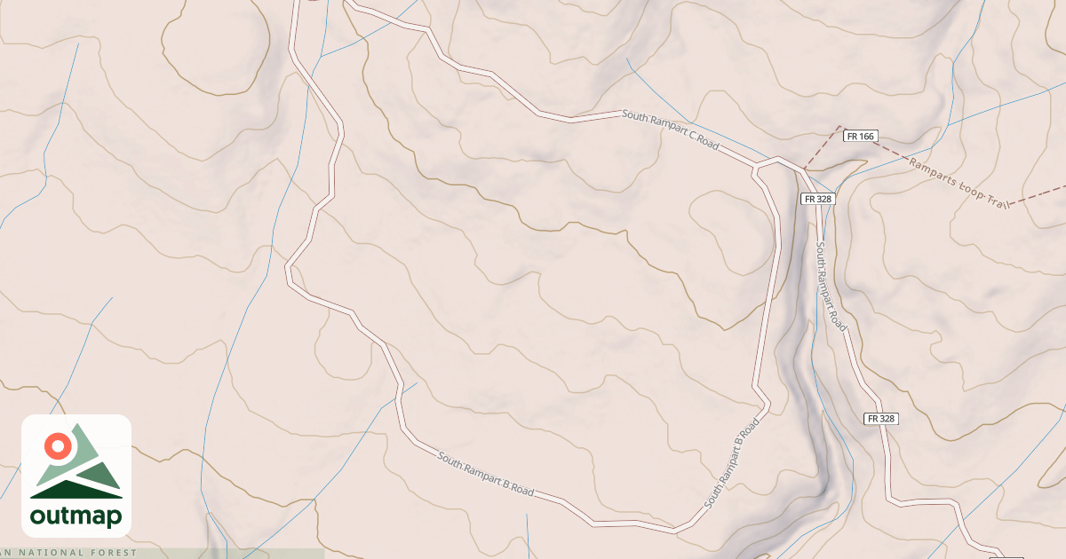 Map of SOUTH RAMPART B