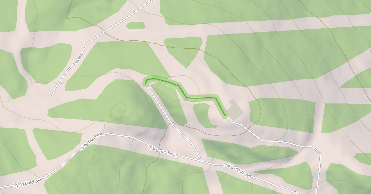 Map preview of Hermitage Club Mid Mountain Cabin Service Road