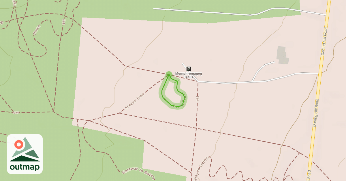 Map of Pump Track