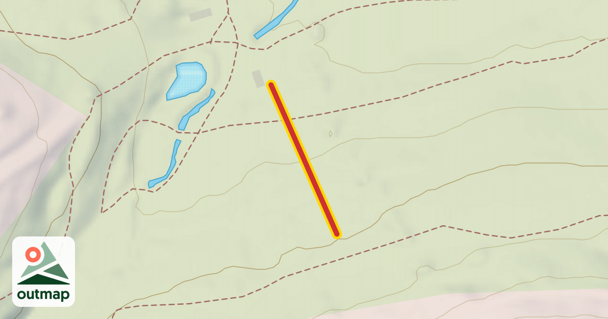 Map of Ski School Tow