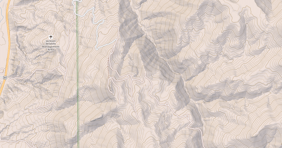 Map preview of BLIND CANYON