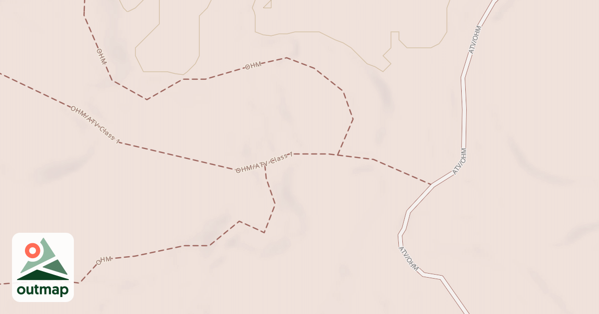 Map of Straight Arrows Trail
