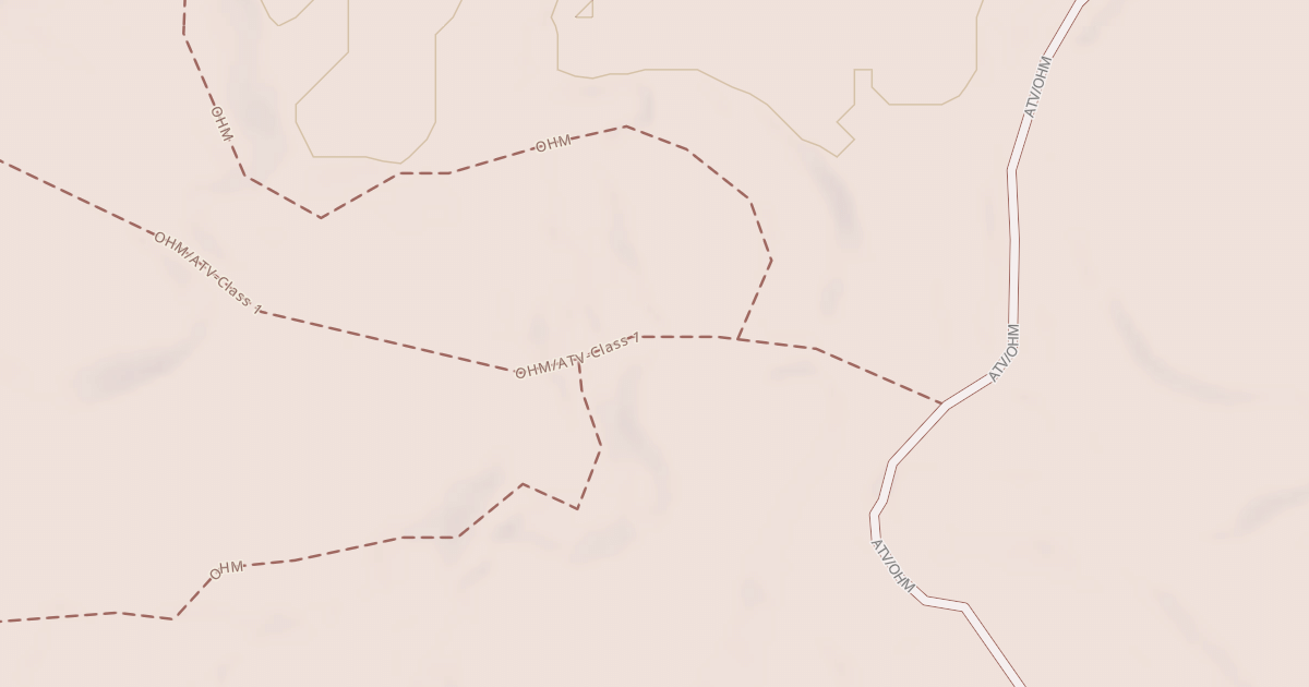 Map preview of Straight Arrows Trail