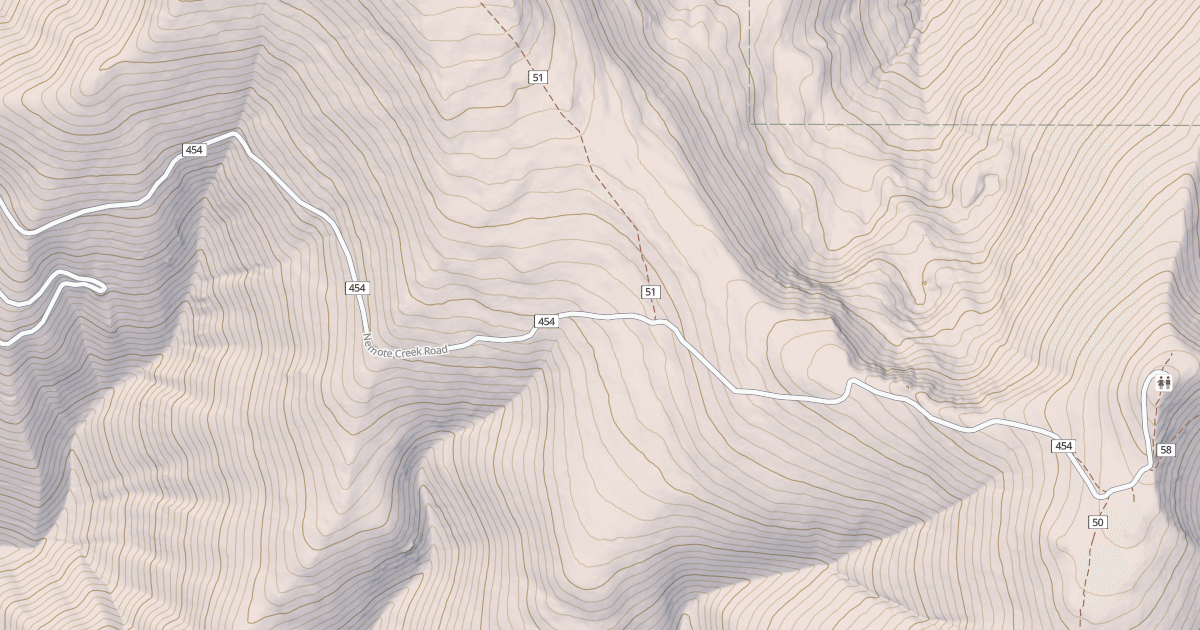 Map preview of NEMOTE CREEK