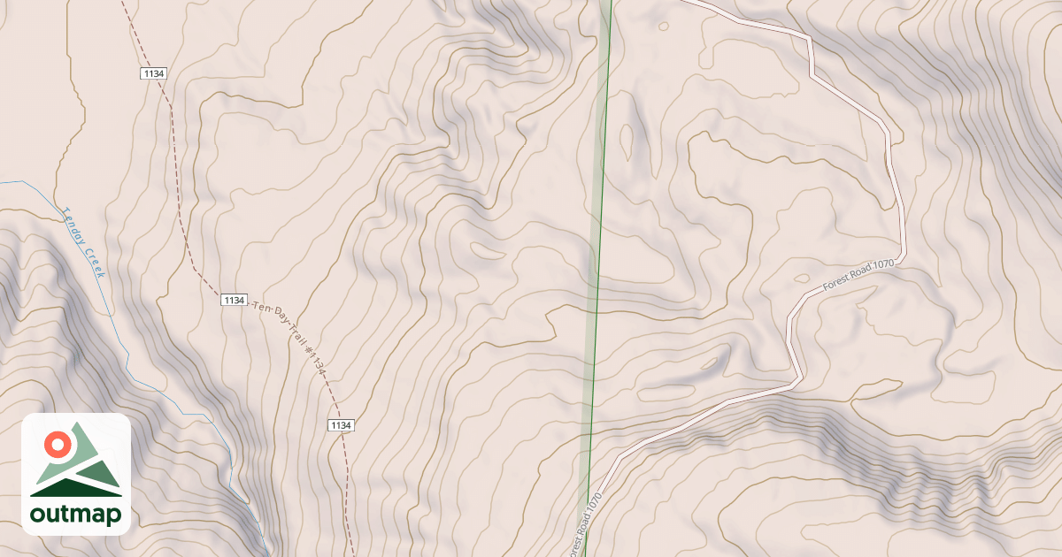 Map of TENDAY