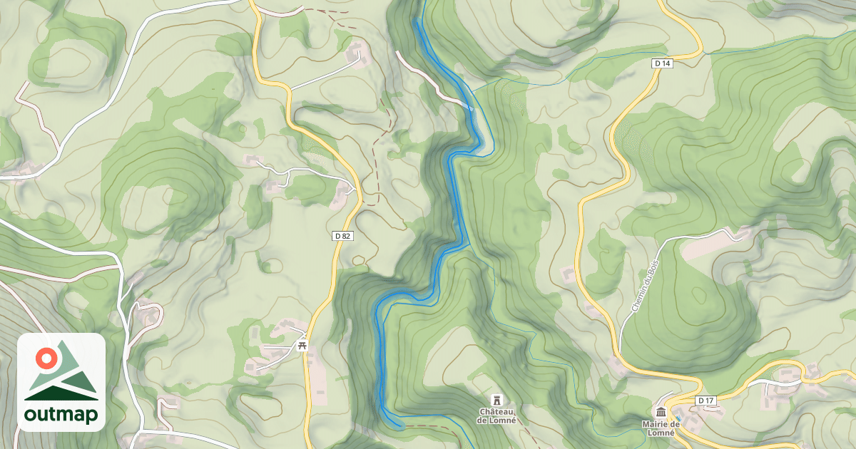 Map of Ancienne voie ferrée