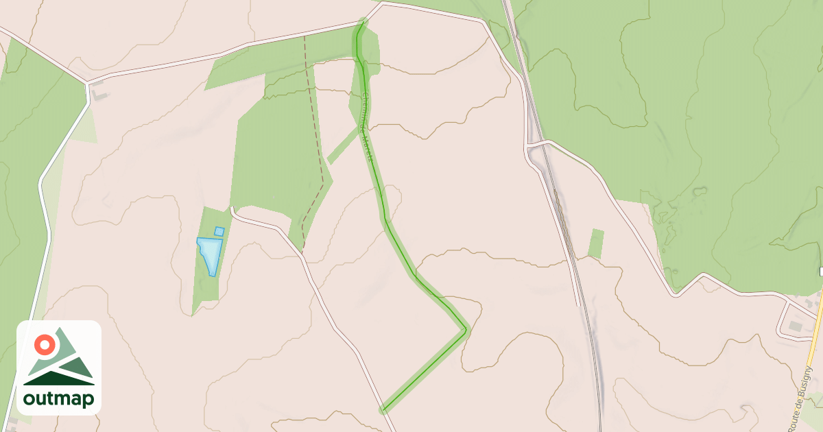 Map of Chemin de Maretz