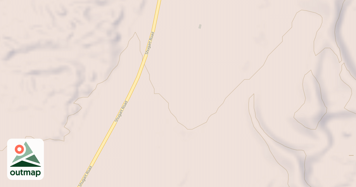 Map of Hackberry Trail System - Dunes Access