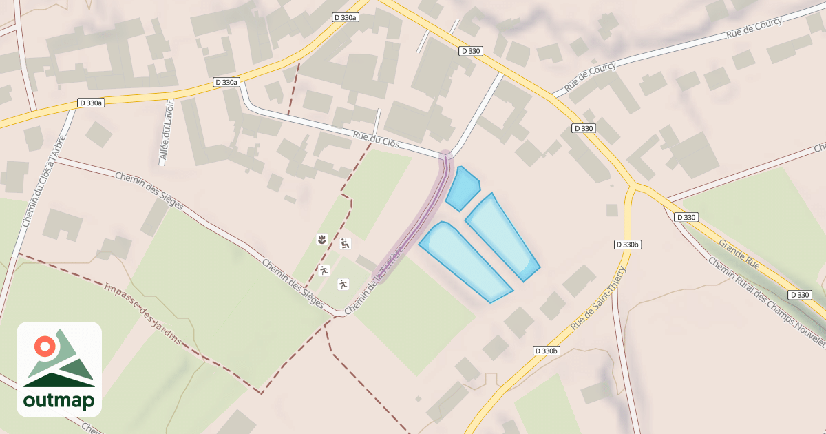 Map of Chemin de la Terrière
