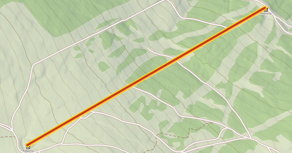 Map preview of Péborny 2