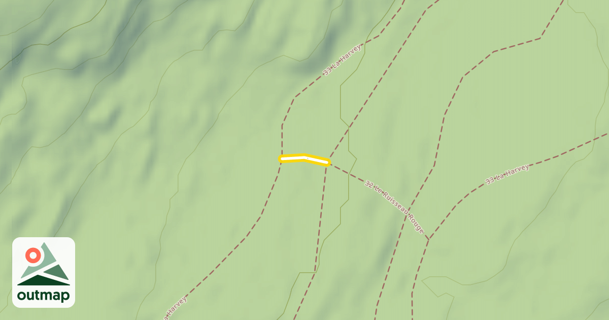 Map of 32 Le Ruisseau Rouge