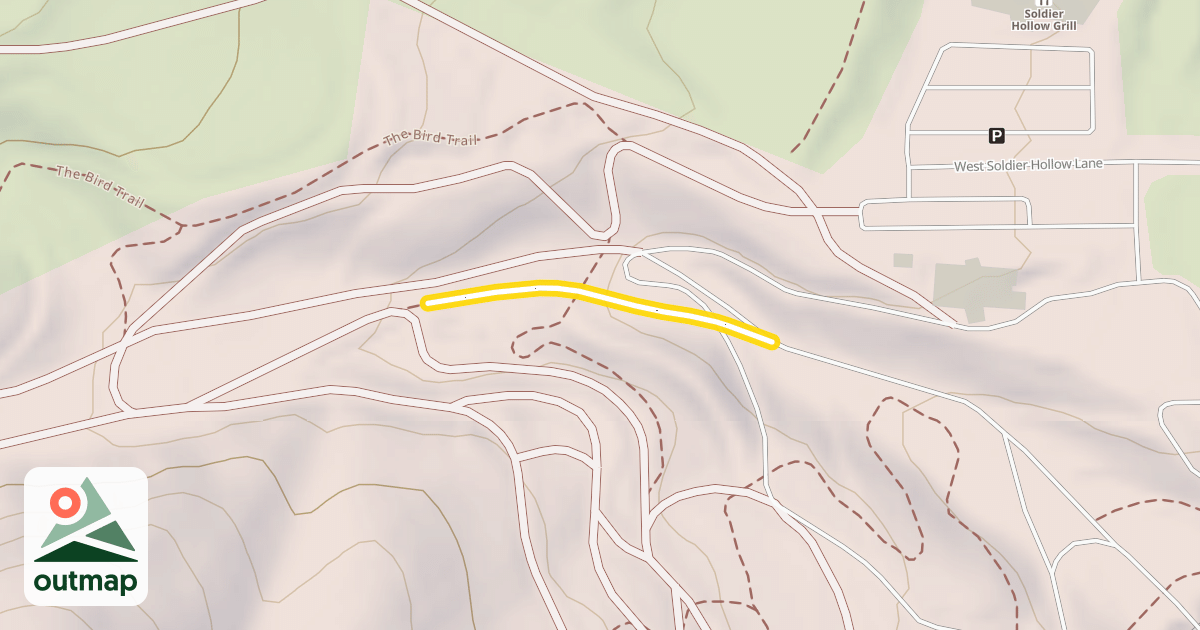 Map of Upper Hollow