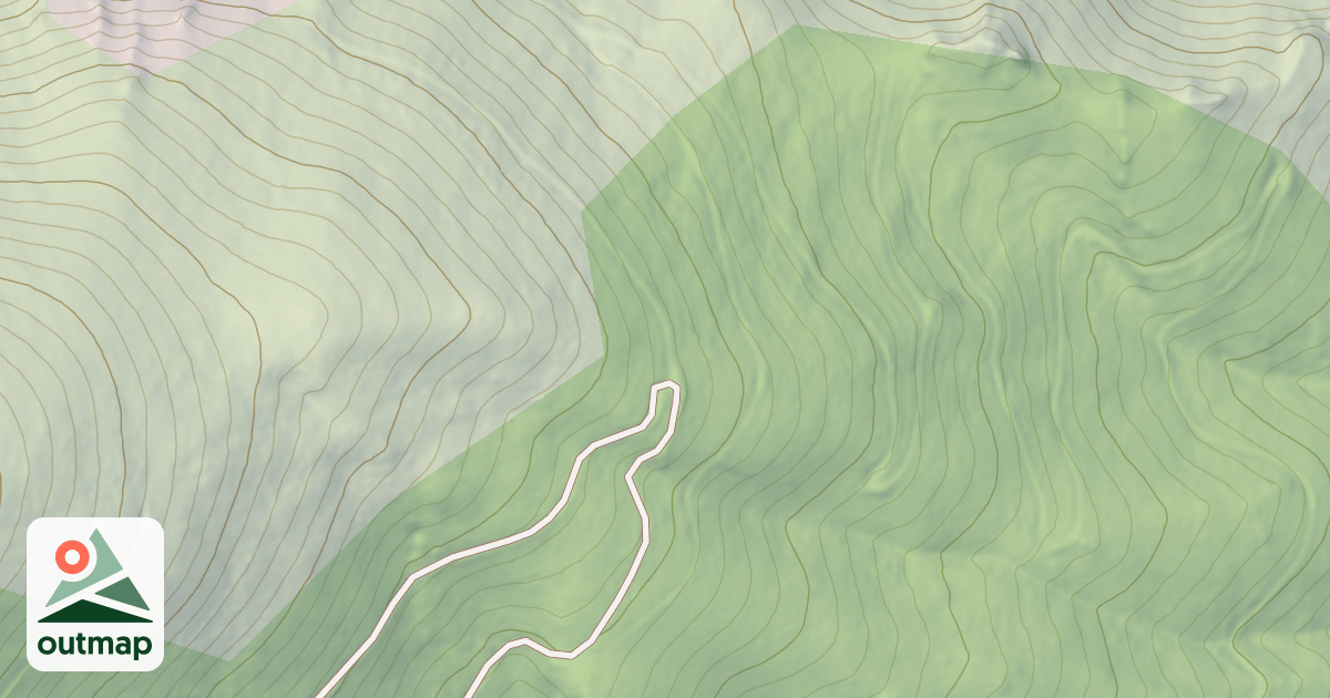 Map of (FDR) BIG CREEK RIDGE