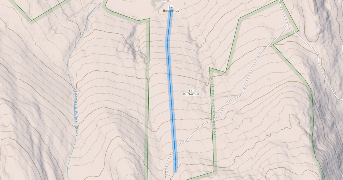 Map preview of Main Street