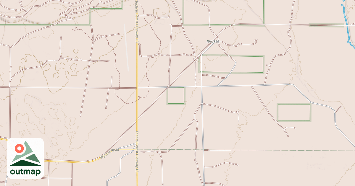 Map of Coalwood Grade Atv