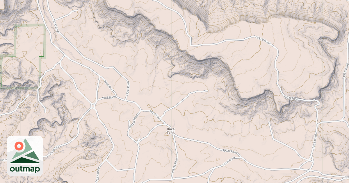 Map of USFS Motor Vehicle Use Map Roads {32CF4674-9E58-40B8-AB69-1EFED3D5DAAC}
