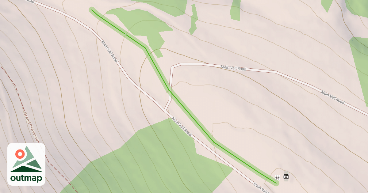 Map of Ridge Route