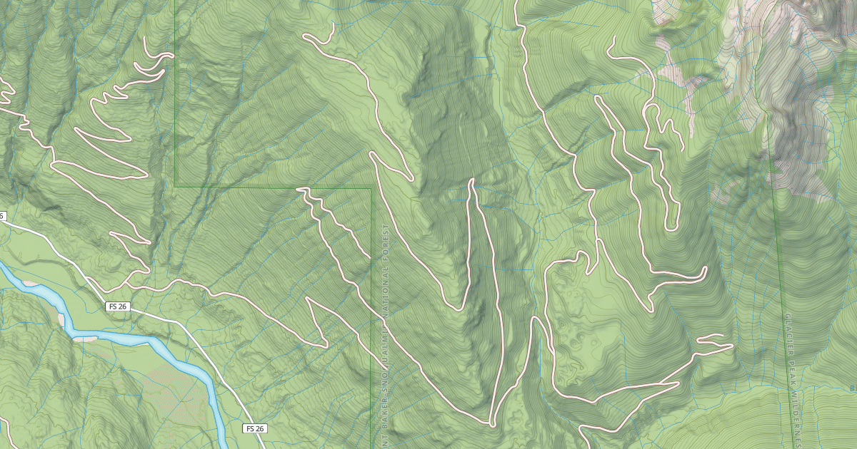 Map preview of W GRADE CR
