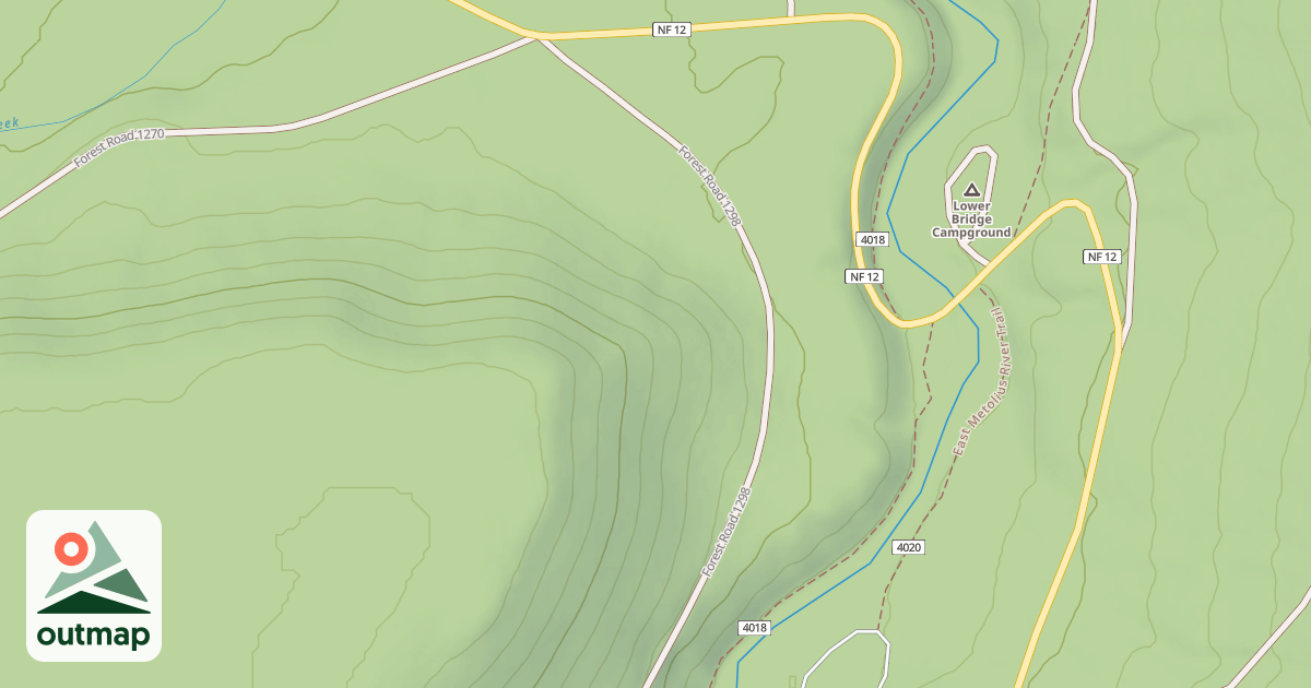 Map of USFS Motor Vehicle Use Map Roads {3A6DBAFC-4AAD-48D8-AA4A-17F7D87D4F78}
