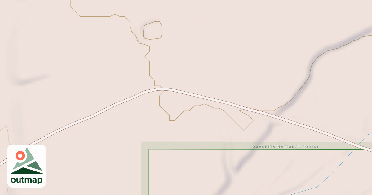 Map of CENTER POINT