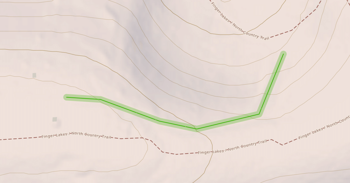 Map preview of Upper Goat Path