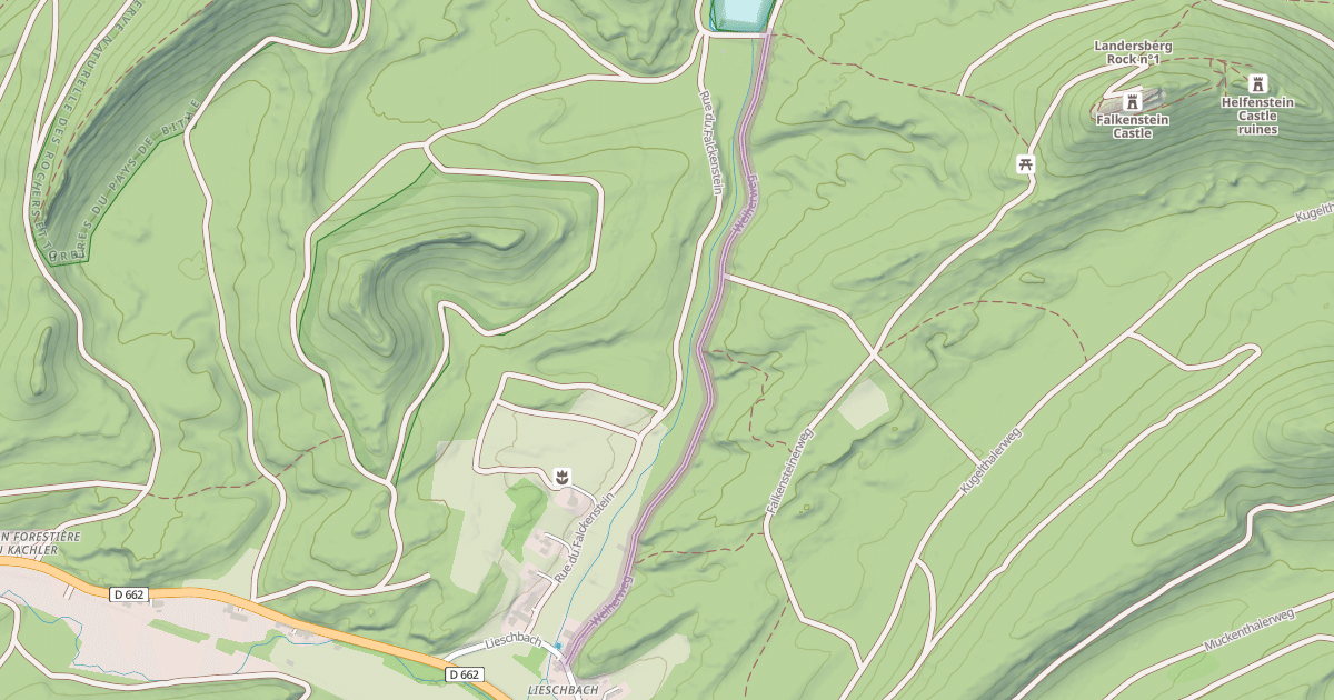 Map preview of Weiherweg