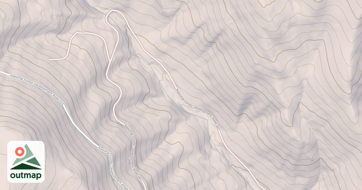 Map of STACY CREEK