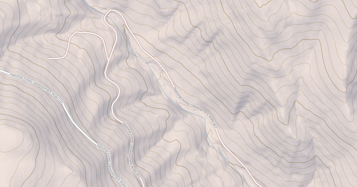 Map preview of STACY CREEK