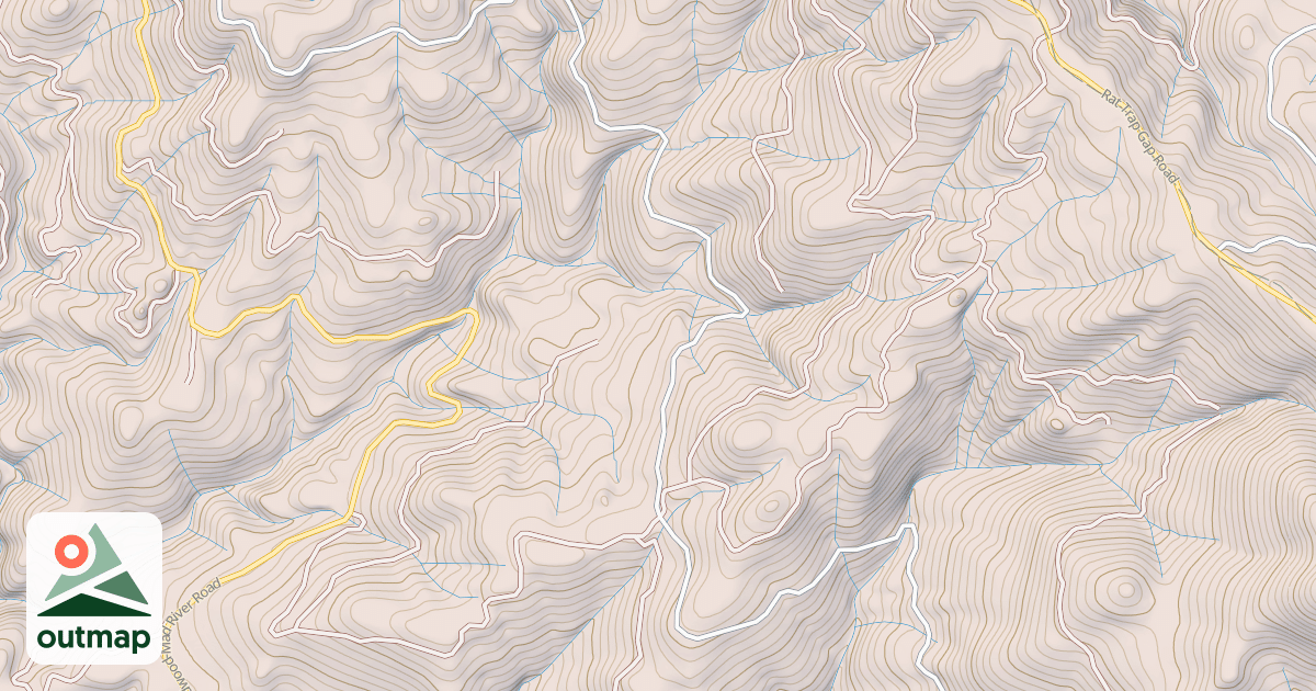 Map of DEVILS CAMP