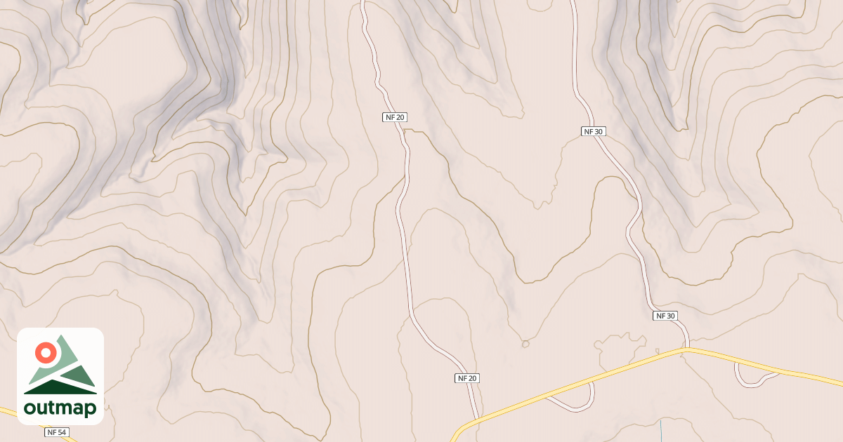 Map of USFS Motor Vehicle Use Map Roads {93F0814B-0EAB-473A-BDDC-950D98DDA434}