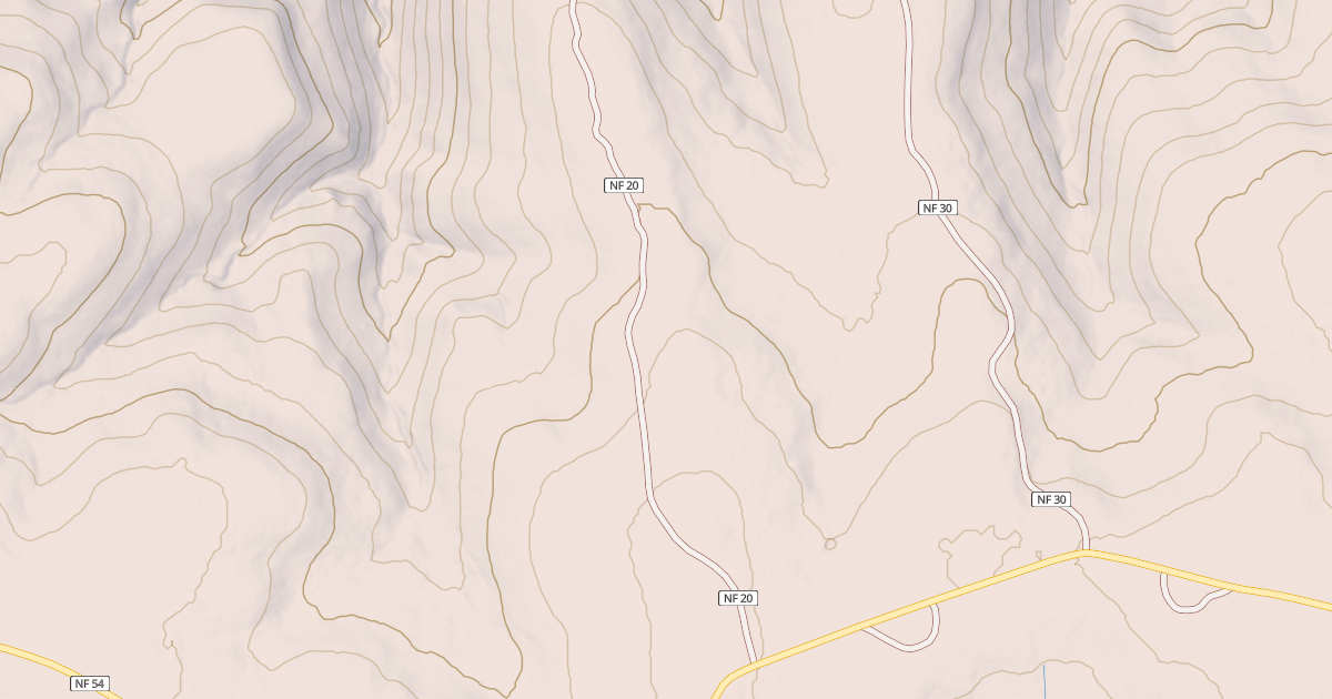 Map preview of USFS Motor Vehicle Use Map Roads {93F0814B-0EAB-473A-BDDC-950D98DDA434}