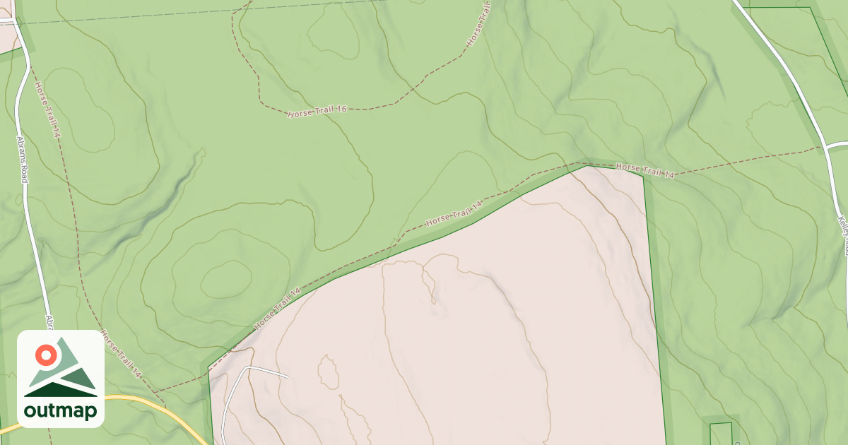 Map of Horse Trail 14
