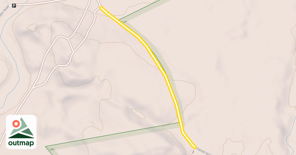 Map of Dan Parker Road