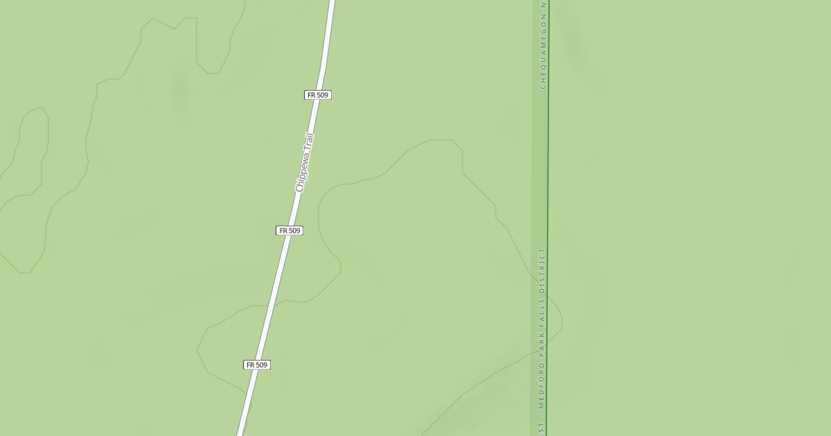 Map preview of SPUR 509A