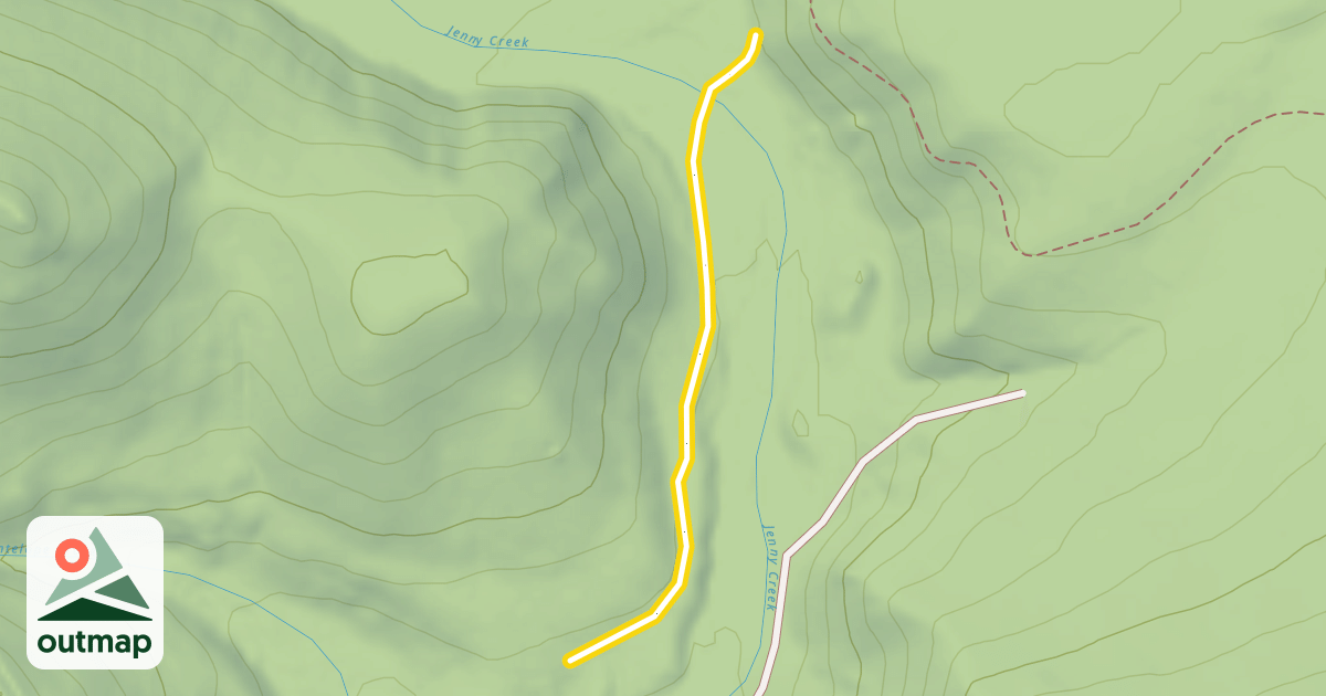 Map of Zarlengo Loop