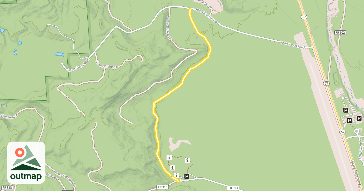 Map of Big Cedar