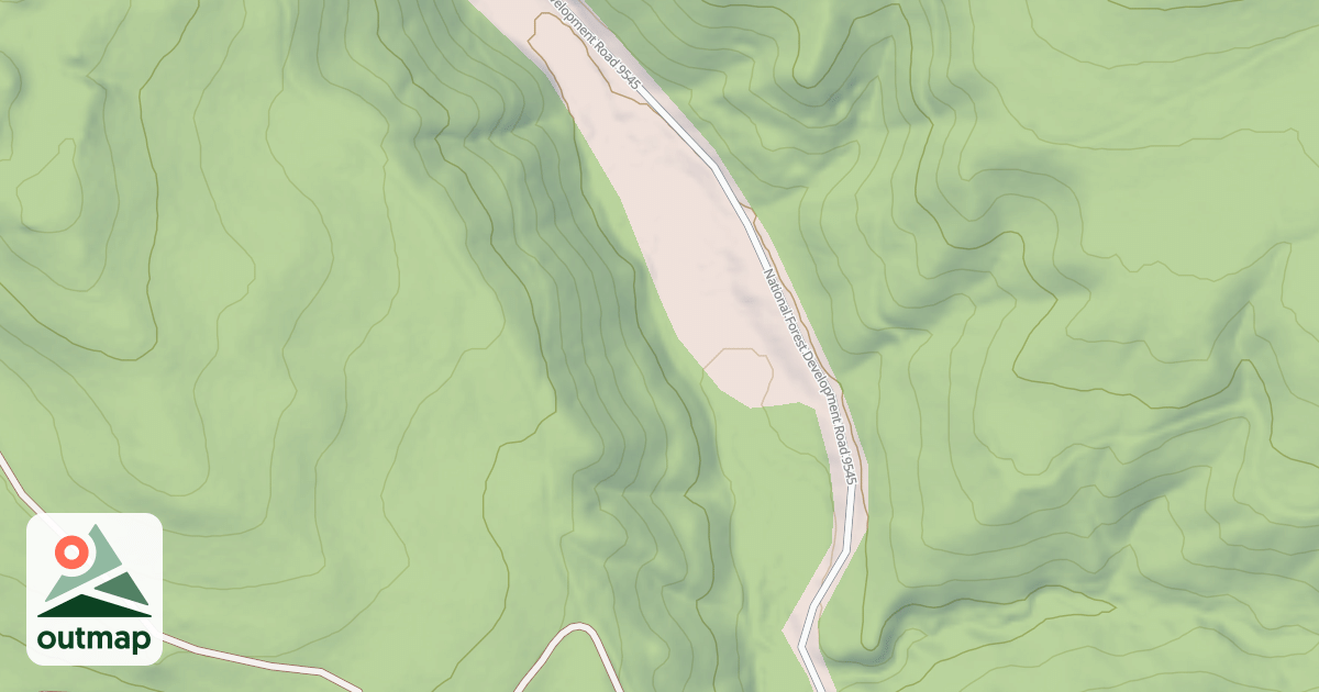 Map of USFS Motor Vehicle Use Map Roads {2E823229-A15C-4172-A363-750898924085}