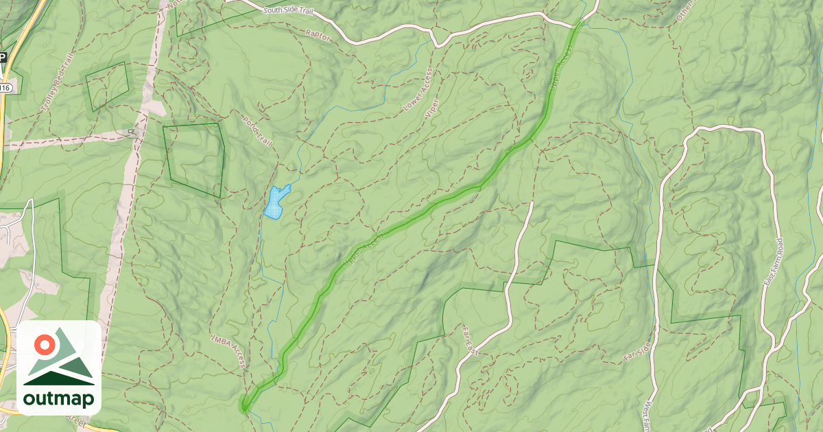 Map of Upper Access