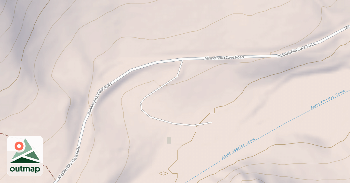 Map of DAVIS CANYON OVERFLOW
