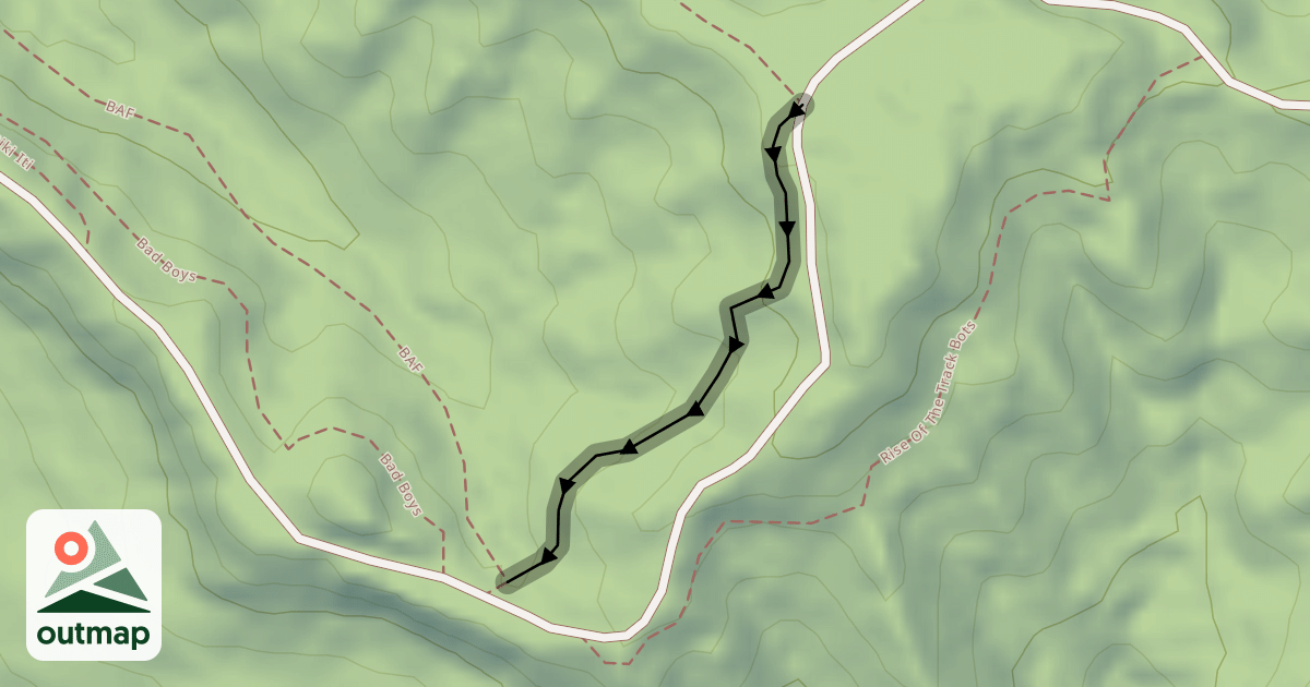 Map of Stags Drop