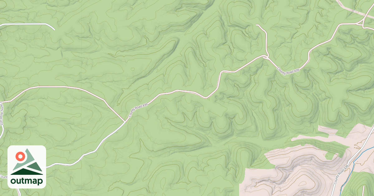 Map of INDIAN CREEK