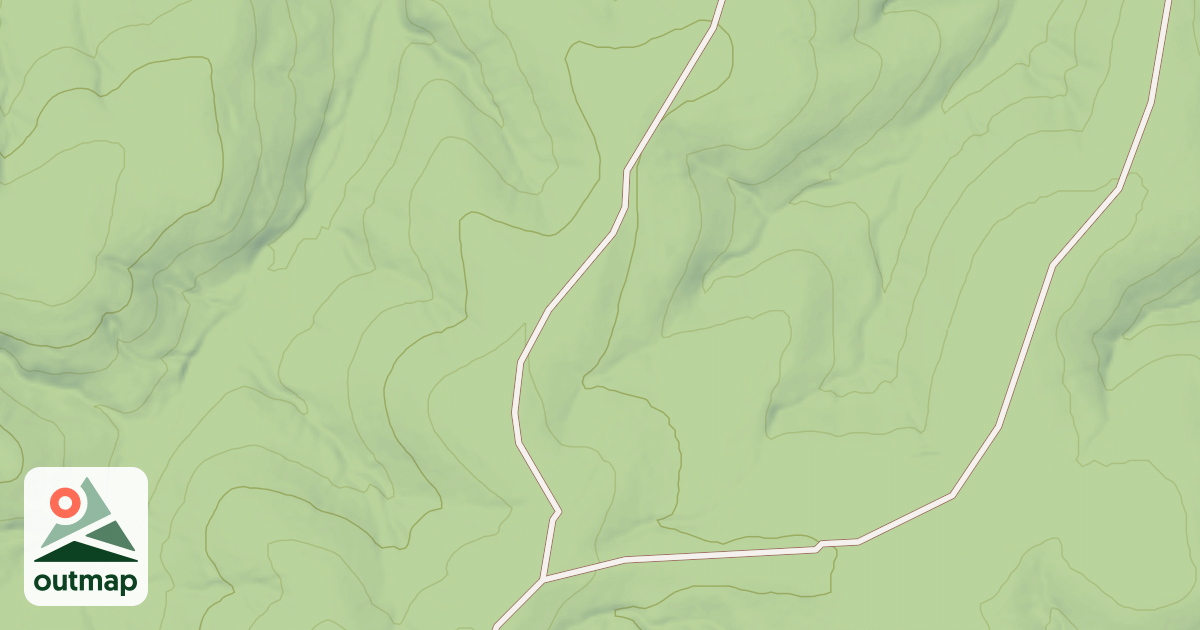 Map of BIXBY RIDGE SPUR A